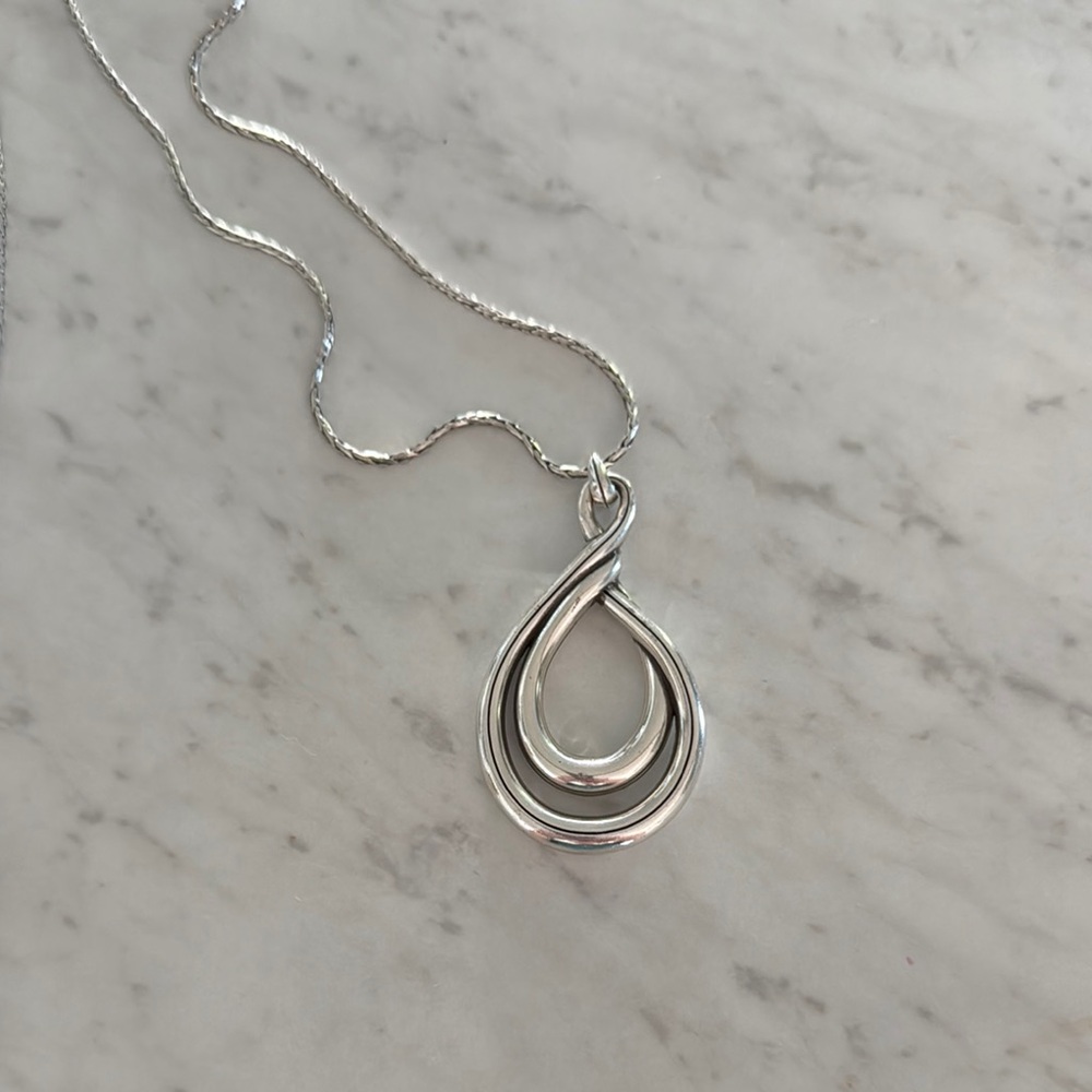 Brighton Infinity Twist Convertible Necklace